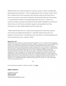 Shatner's World Press Release FINAL2